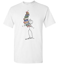 Load image into Gallery viewer, Book Stick Figure Shirt